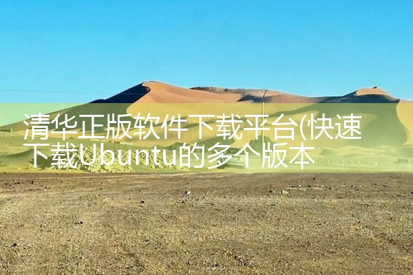 清华正版软件下载平台